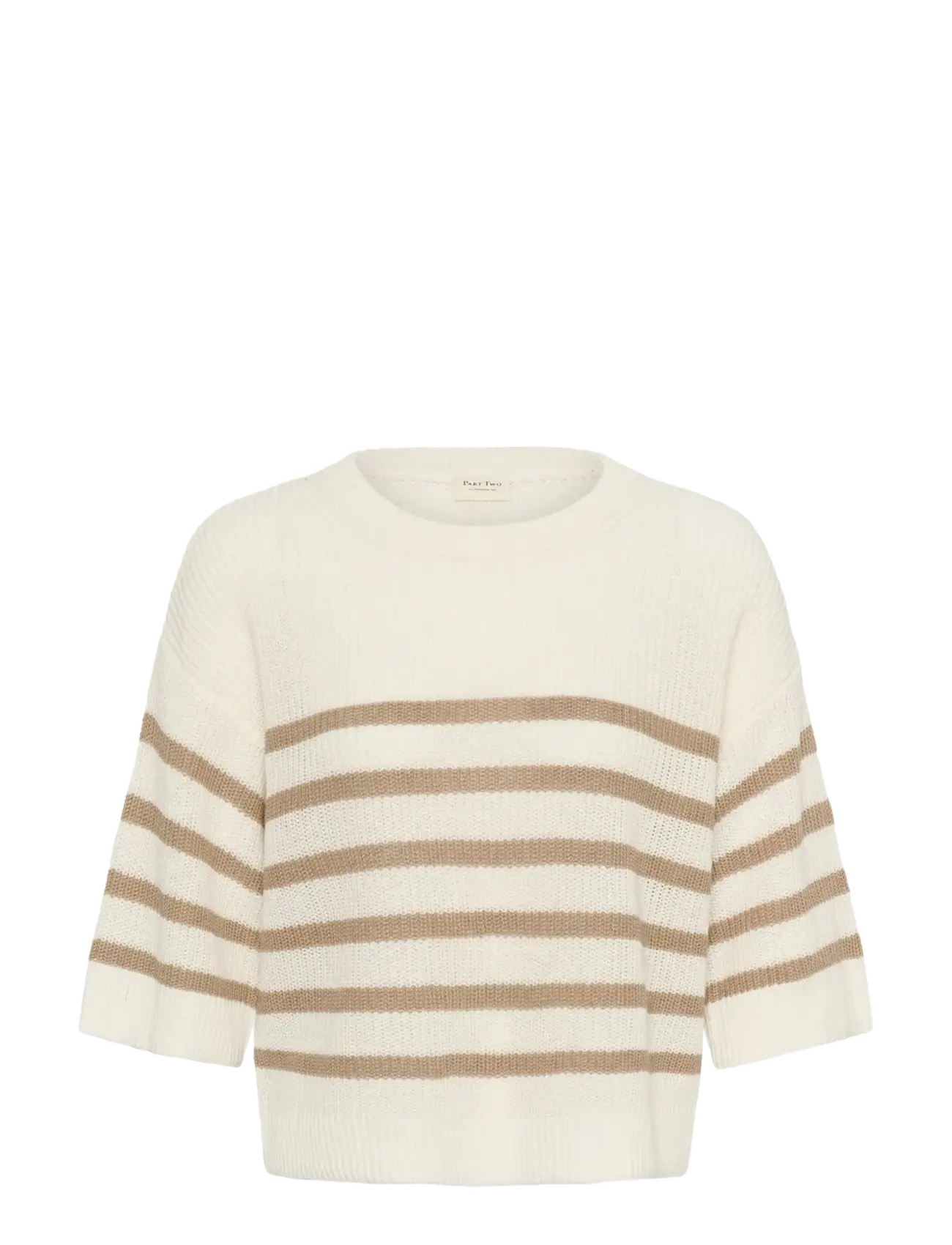 Part Two AlizaPW PU - Trøjer - WHISPER WHITE/SILVER MINK / cream