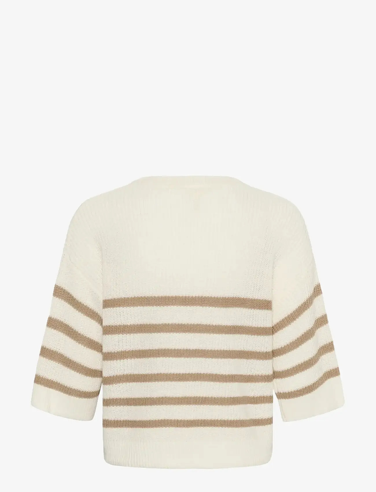 Part Two - AlizaPW PU - stickade tröjor - whisper white/silver mink - 1