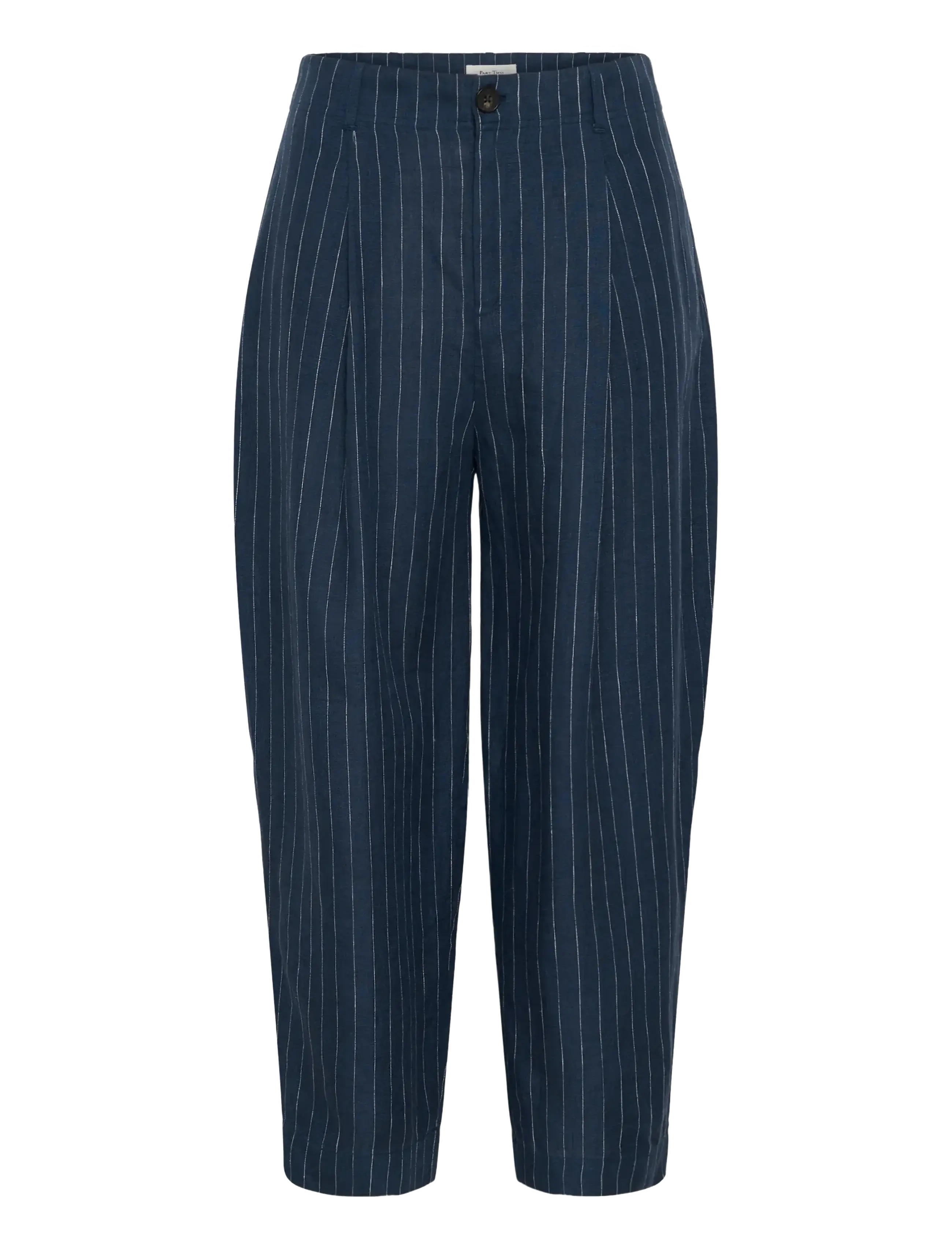 Part Two - NettasPW PA - barrel trousers - blue nights pinstripe - 1