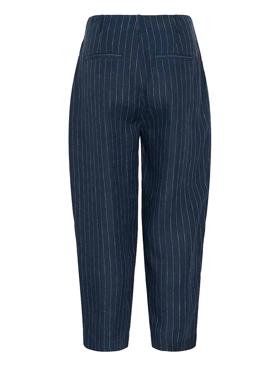 Part Two - NettasPW PA - barrel trousers - blue nights pinstripe - 2