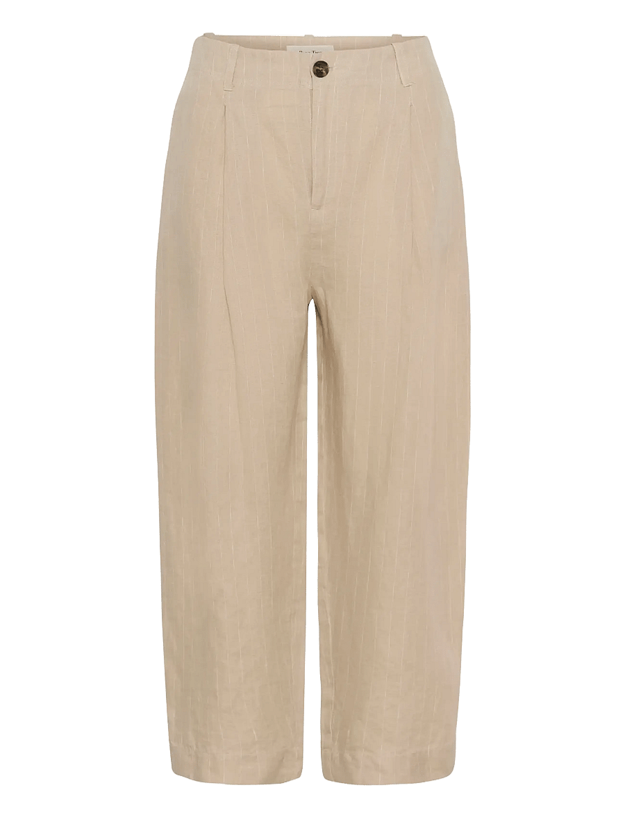 Part Two - NettasPW PA - barrel-bukser - neutral pinstripe - 1