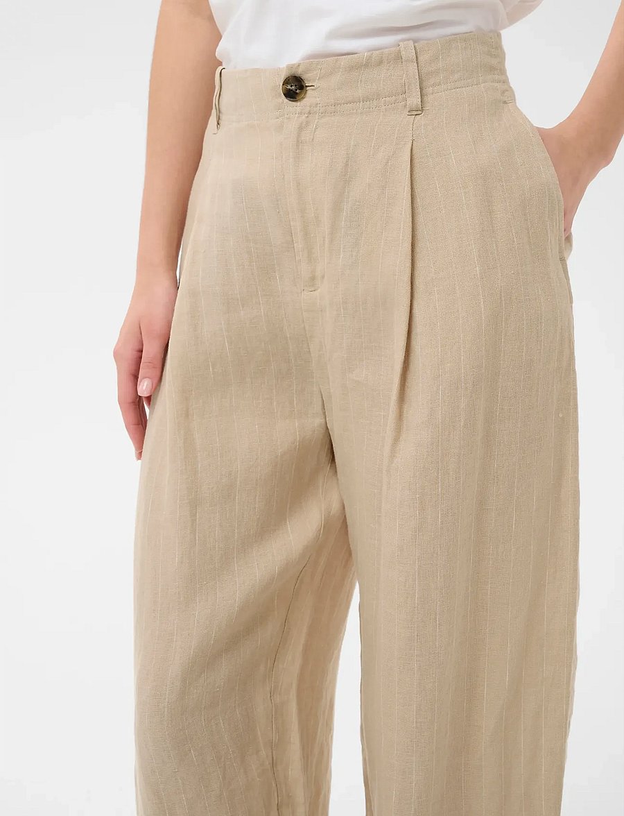 Part Two - NettasPW PA - barrel-bukser - neutral pinstripe - 5