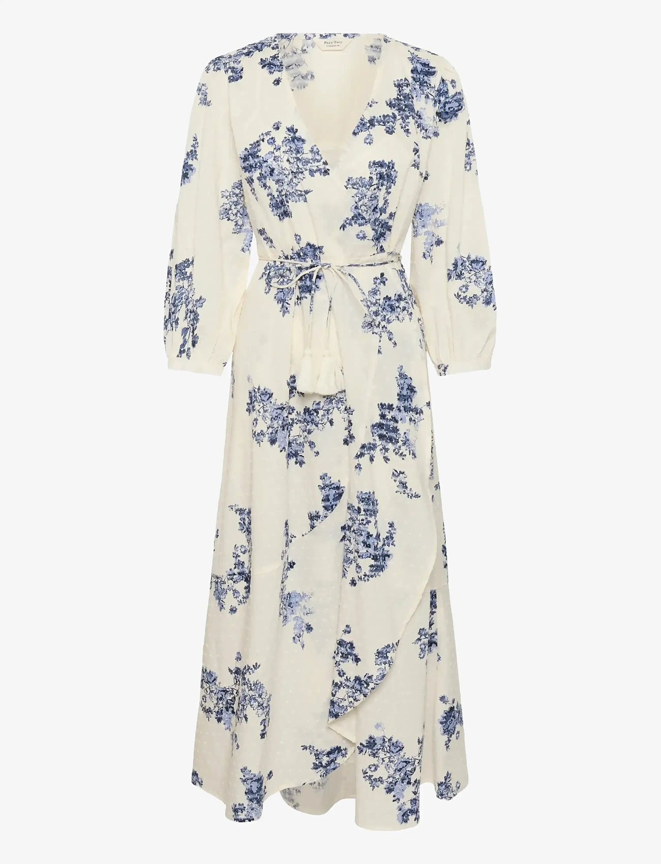 Part Two - AlyaPW DR - omlottklänningar - blue shadow flower print - 1