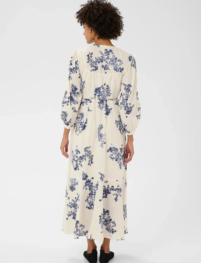 Part Two - AlyaPW DR - omlottklänningar - blue shadow flower print - 3