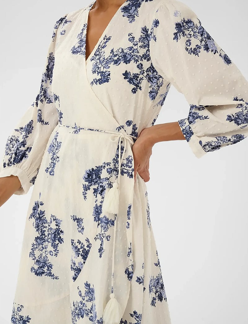 Part Two - AlyaPW DR - omlottklänningar - blue shadow flower print - 4