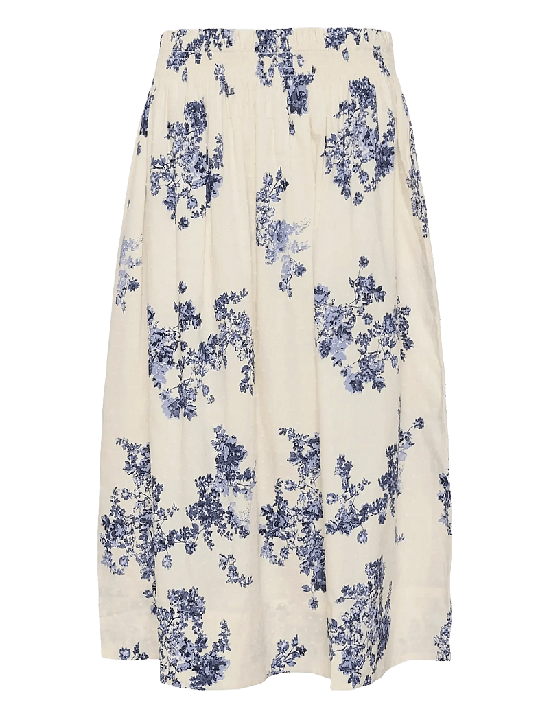 Part Two - AmaiaPW SK - midi-röcke - blue shadow flower print - 1