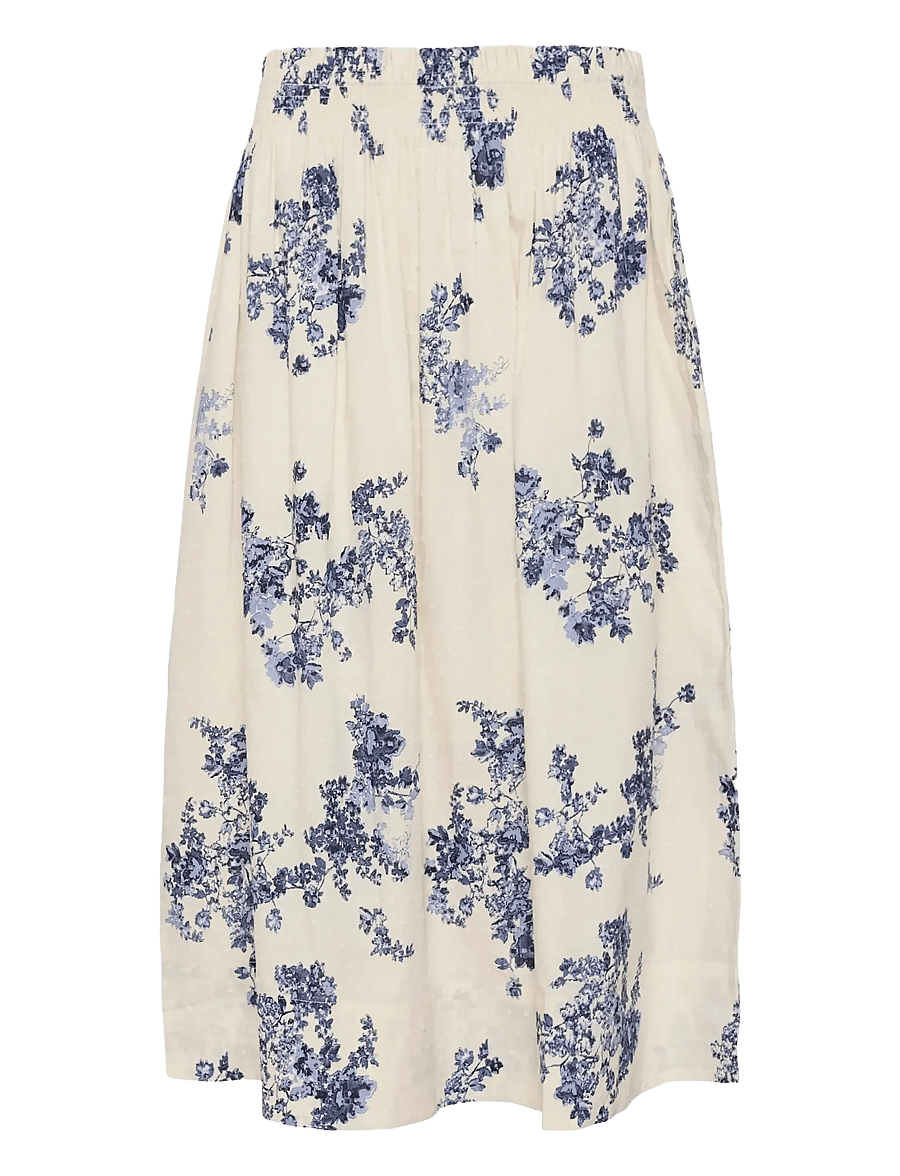 Part Two - AmaiaPW SK - midiseelikud - blue shadow flower print - 1