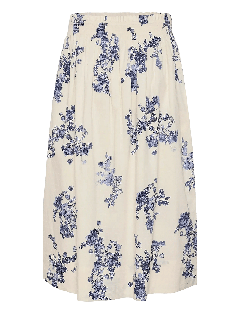 Part Two - AmaiaPW SK - midi-röcke - blue shadow flower print - 2