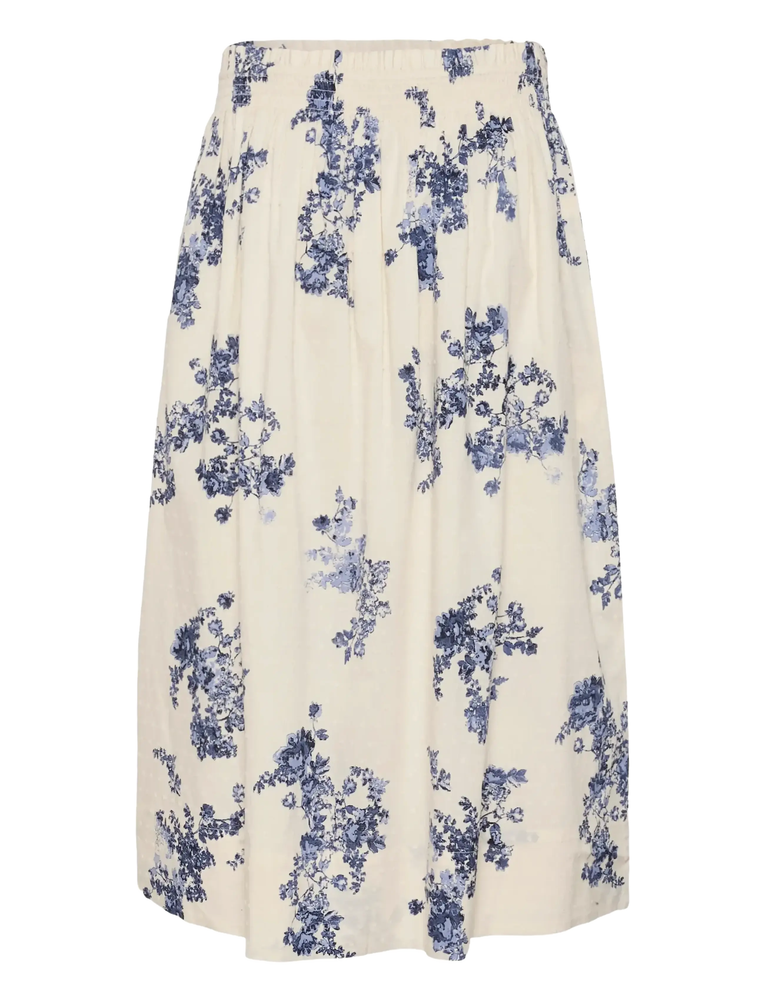 Part Two - AmaiaPW SK - midi kjolar - blue shadow flower print - 2