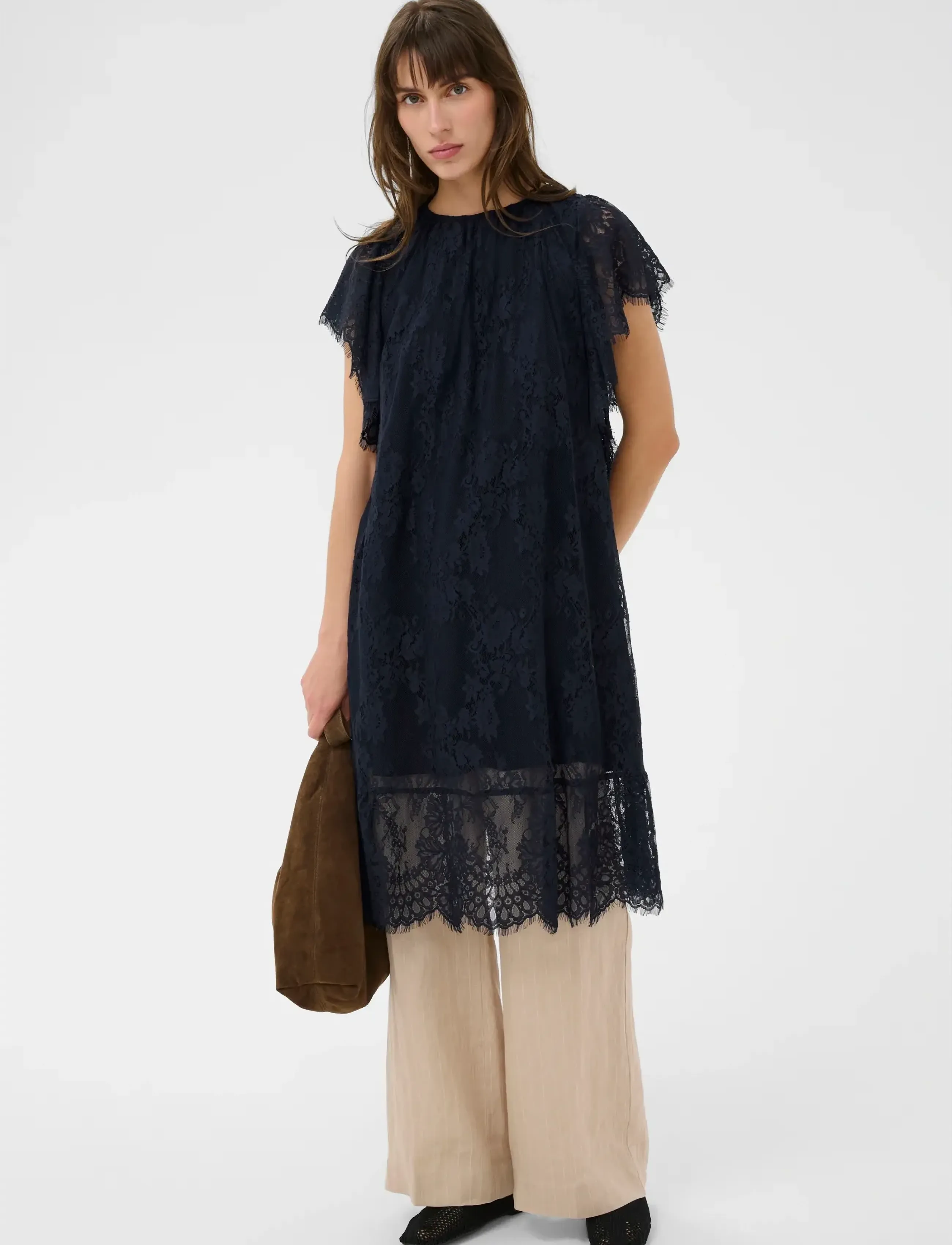 Part Two AmenaPW DR - Midi kjoler - AFTER MIDNIGHT / navy