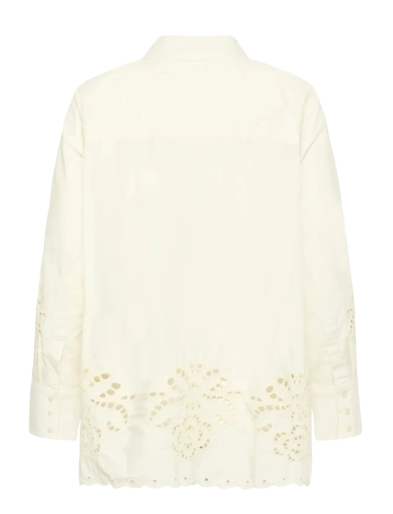 Part Two - AnnalinePW SH - pikkade varrukatega särgid - whisper white - 2