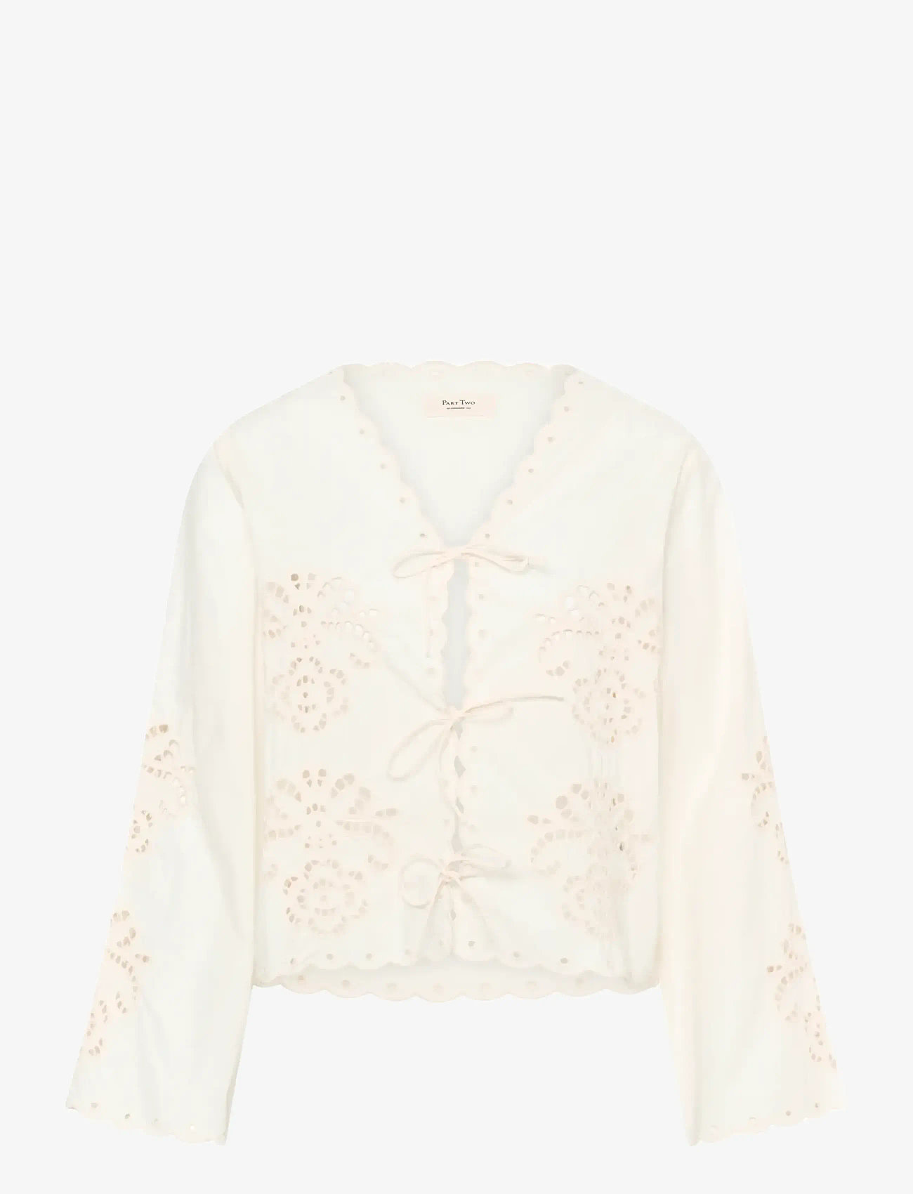 Part Two - AnamariaPW BL - long-sleeved blouses - whisper white - 1