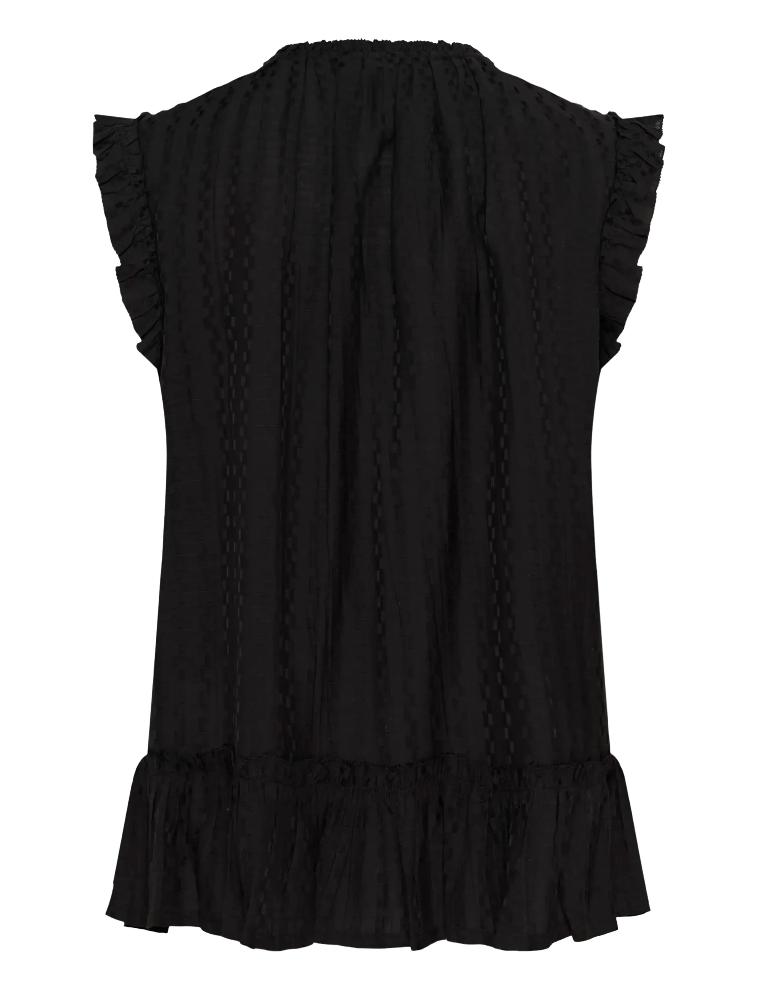 Part Two - AnekaPW BL - sleeveless blouses - black - 2