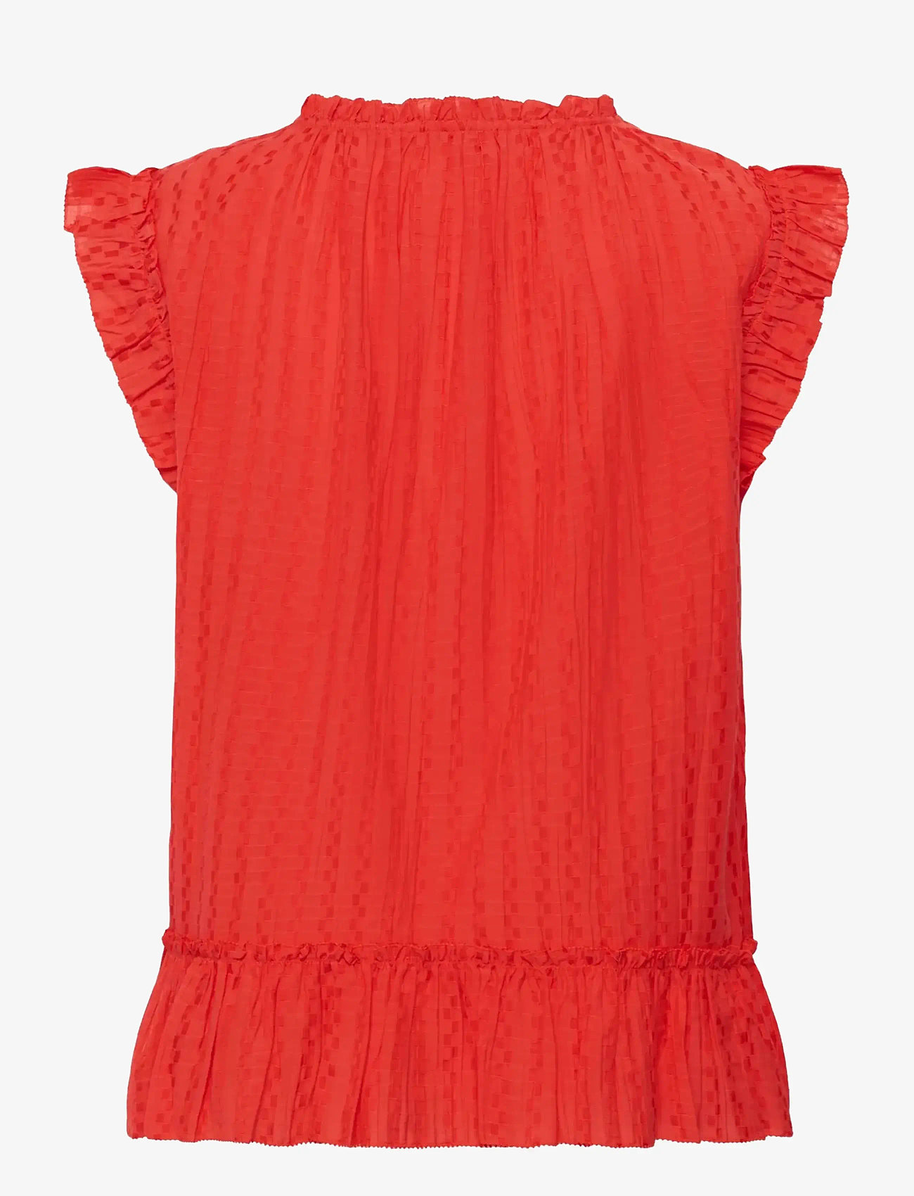 Part Two - AnekaPW BL - varrukateta pluusid - poppy red - 2