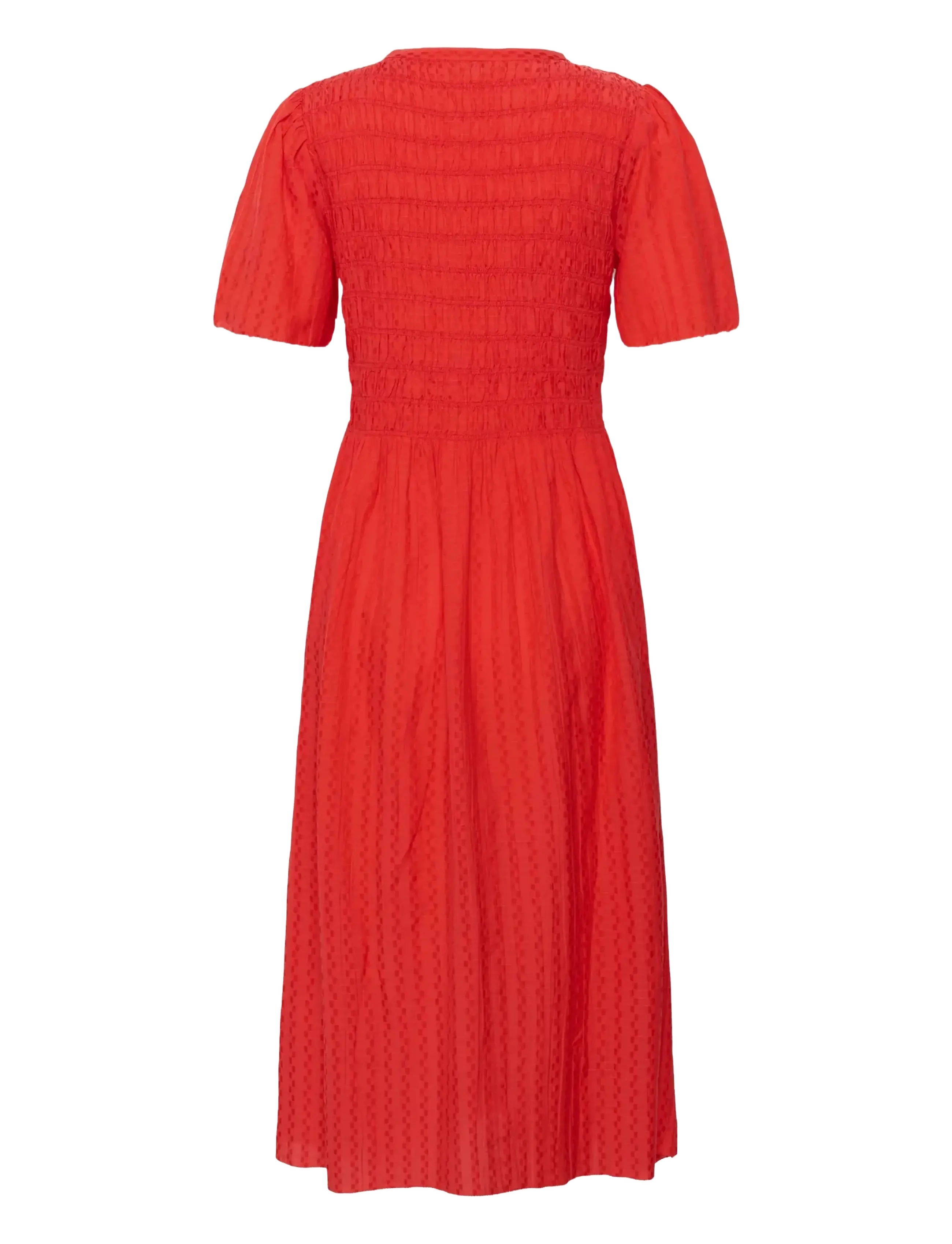 Part Two - AnellaPW DR - midi kjoler - poppy red - 2