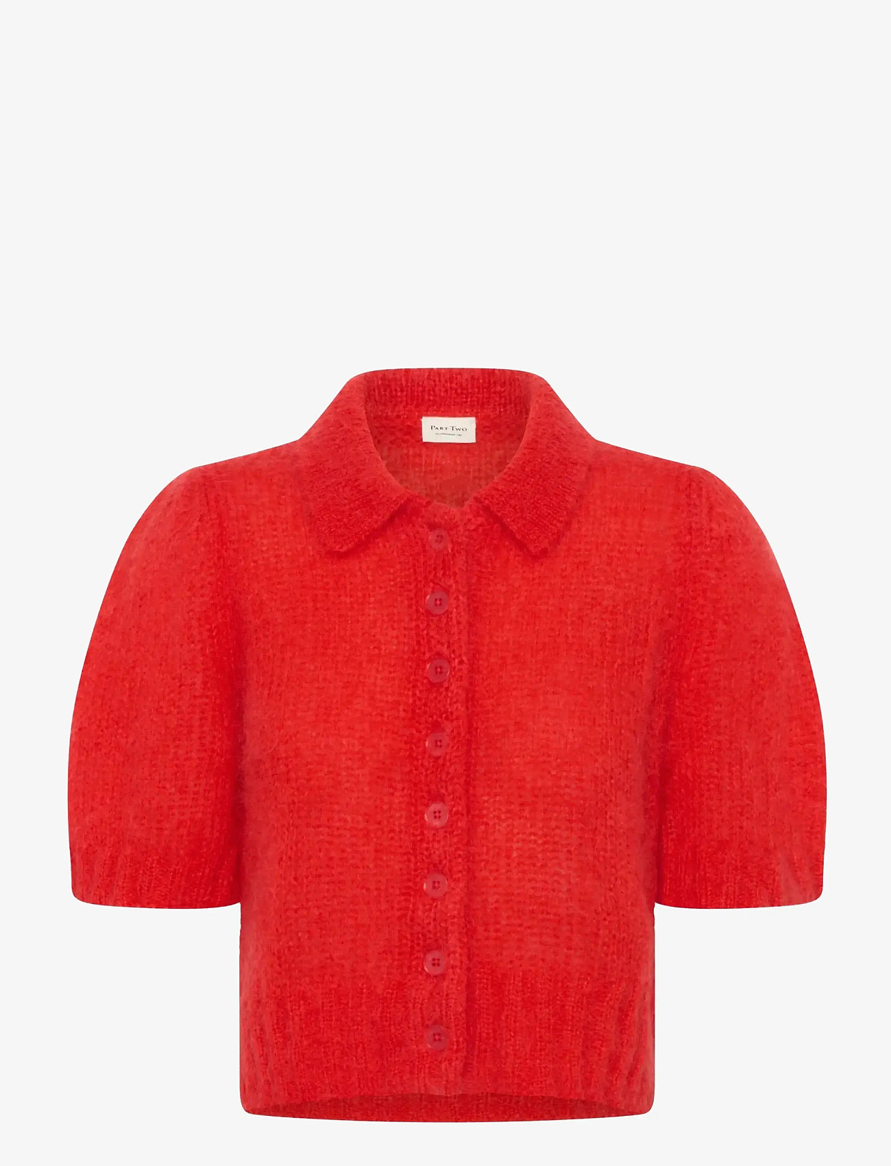 Part Two - VernoniPW CA - cardigans - poppy red - 1