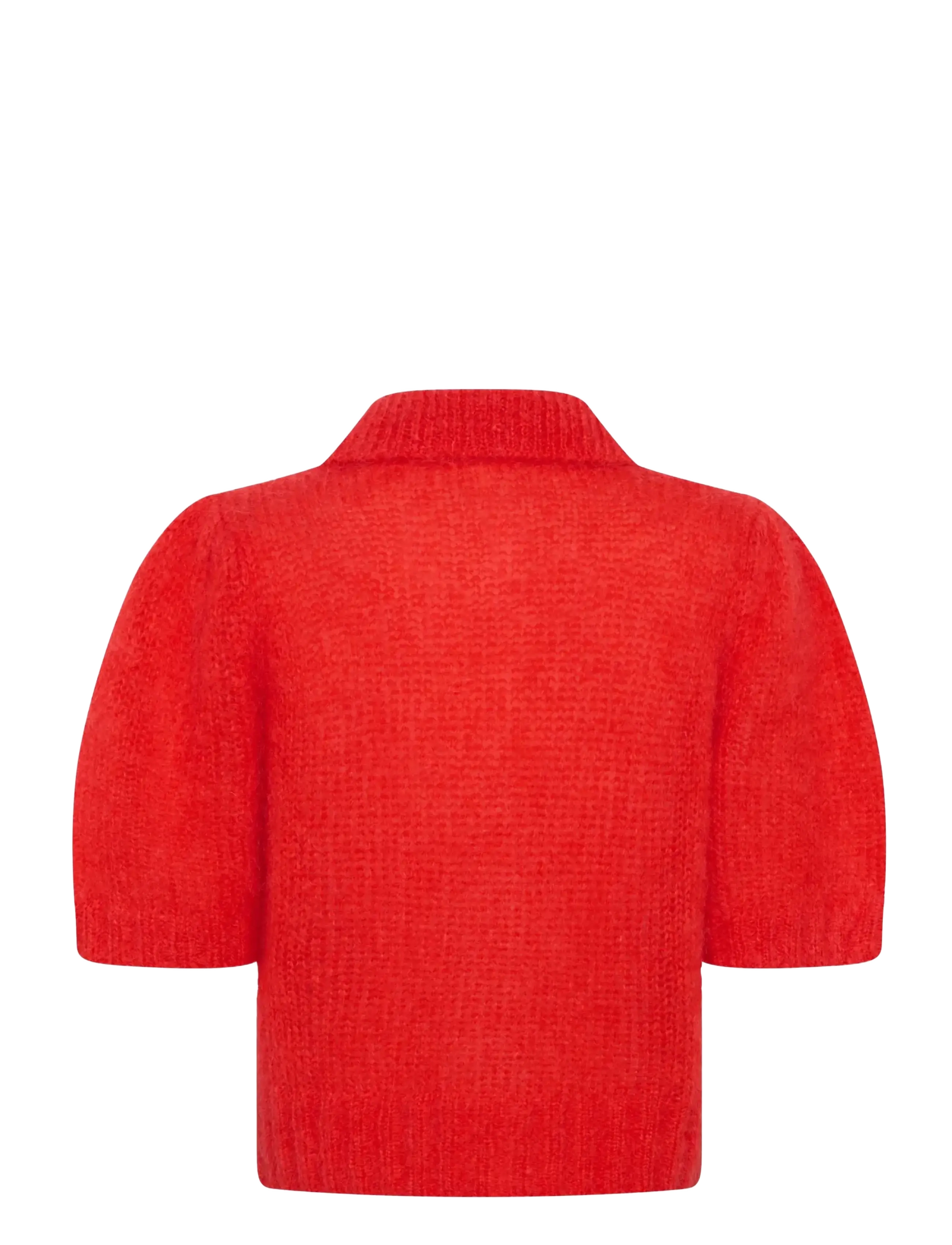 Part Two - VernoniPW CA - cardigans - poppy red - 2