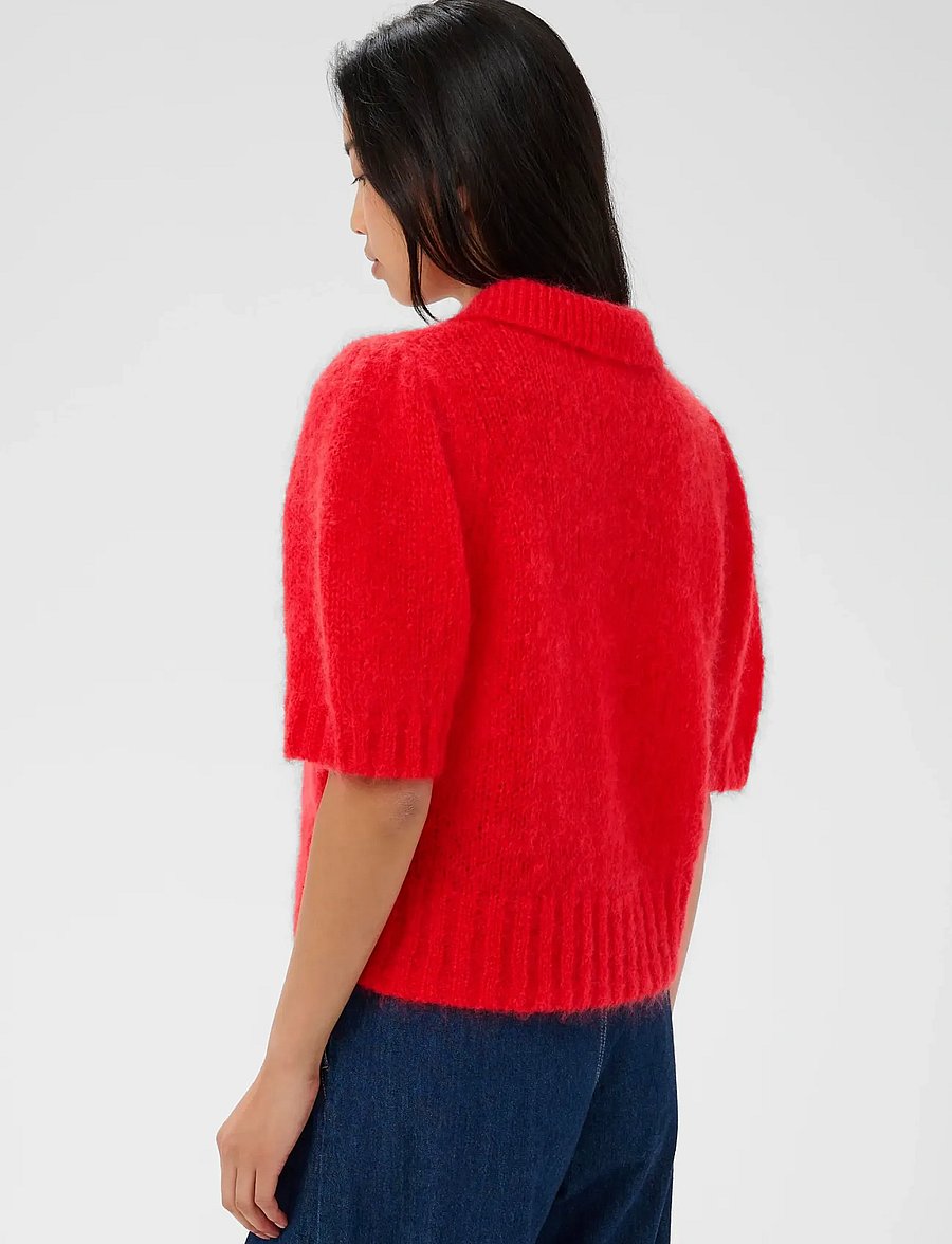 Part Two - VernoniPW CA - kardiganid - poppy red - 4