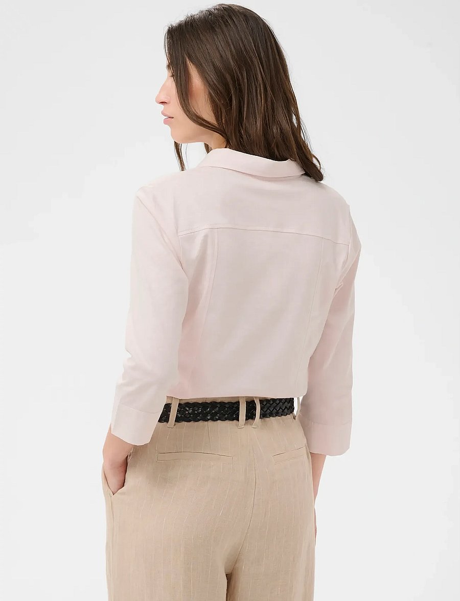 Part Two - AnisePW SH - long-sleeved shirts - mauve chalk - 4