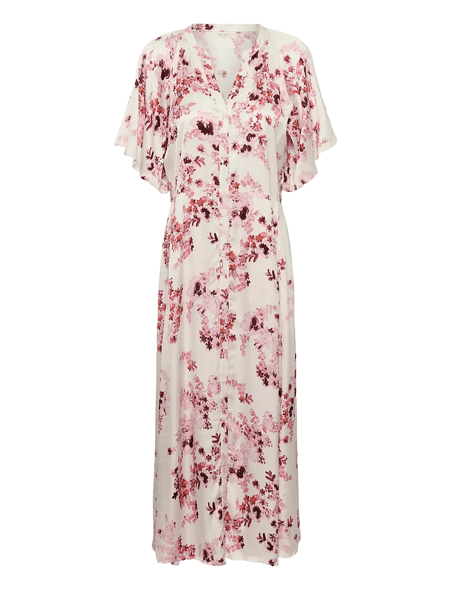 Part Two - AlajaPW DR - sommerkleider - pink shadow flower print - 1