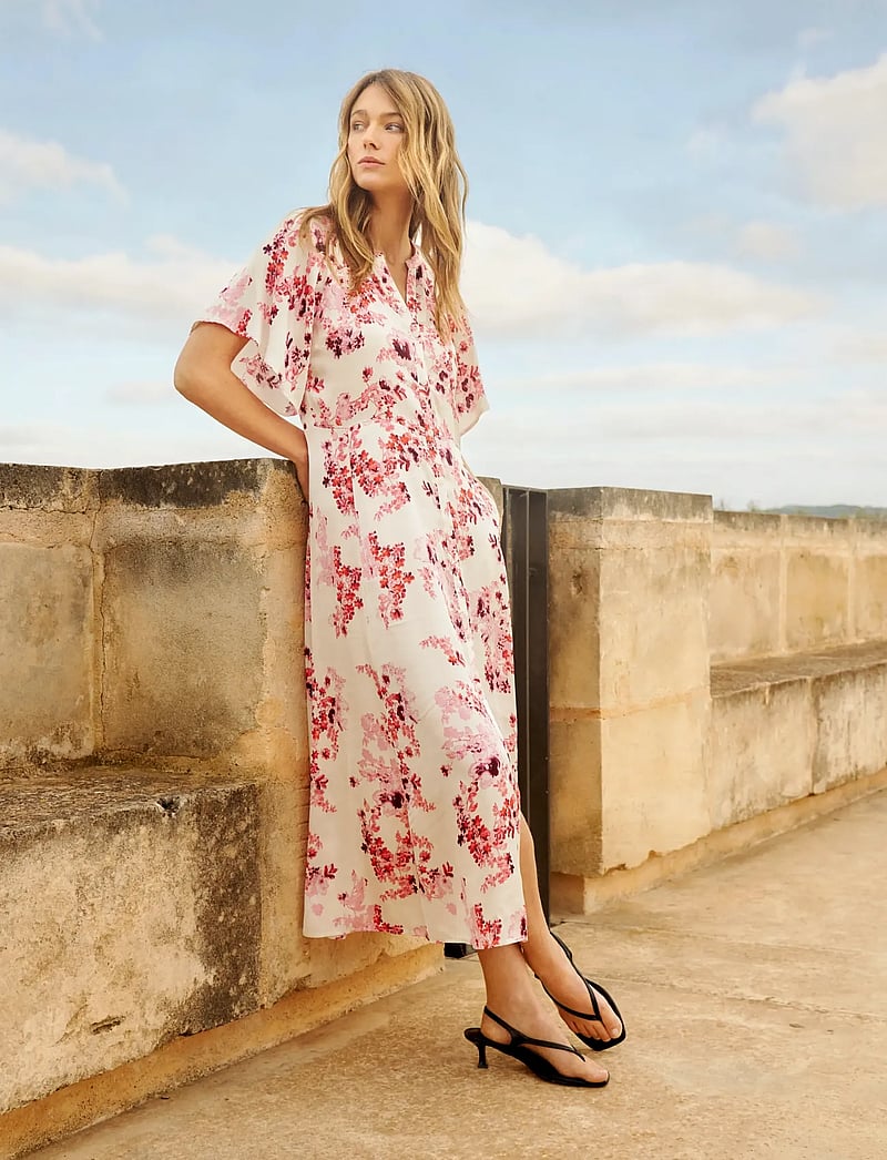 Part Two - AlajaPW DR - sommerkleider - pink shadow flower print - 0