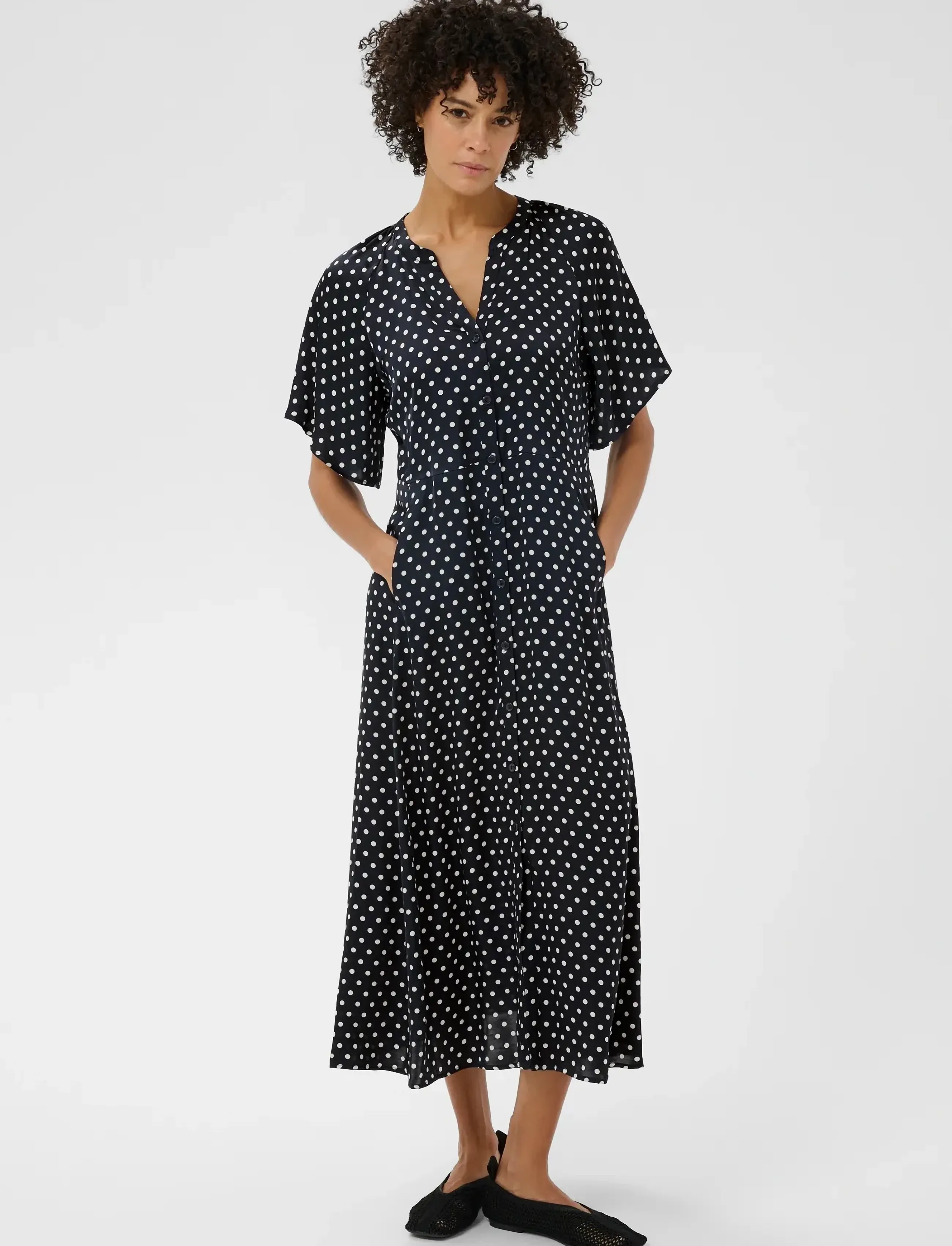 Part Two AlajaPW DR - Midiklänningar - AFTER MIDNIGHT DOT / navy