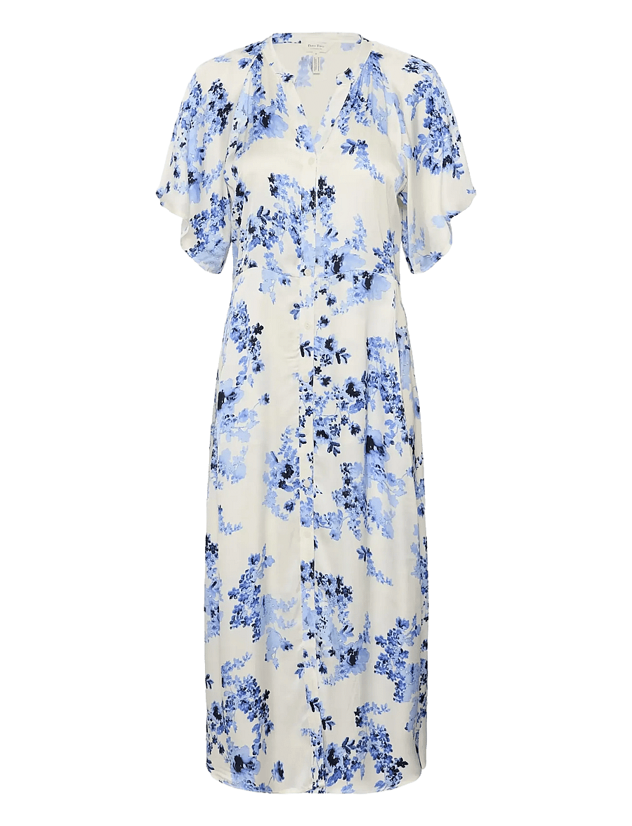 Part Two - AlajaPW DR - sommerkleider - blue shadow flower - 1