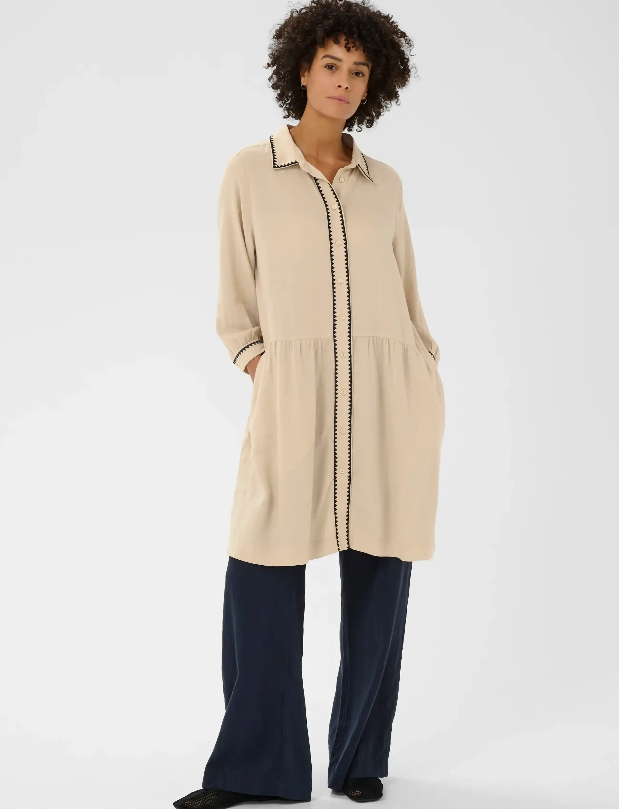 Part Two AliviaPW DR - Kläder - OATMEAL / beige