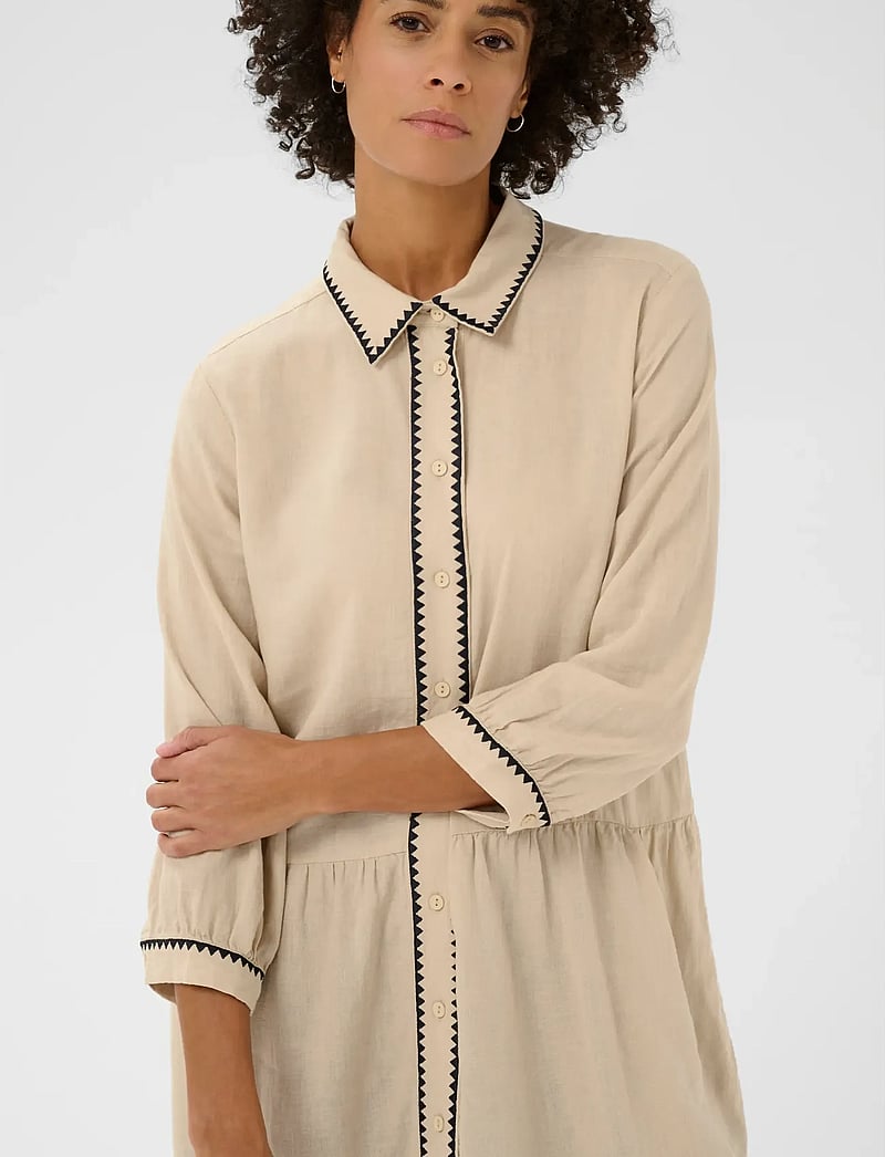 Part Two - AliviaPW DR - särkkleidid - oatmeal - 4