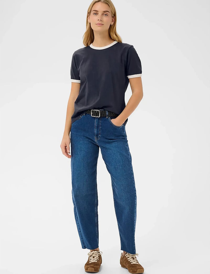 Part Two - AngelitaPW TS - t-shirts - navy/whisper white - 3