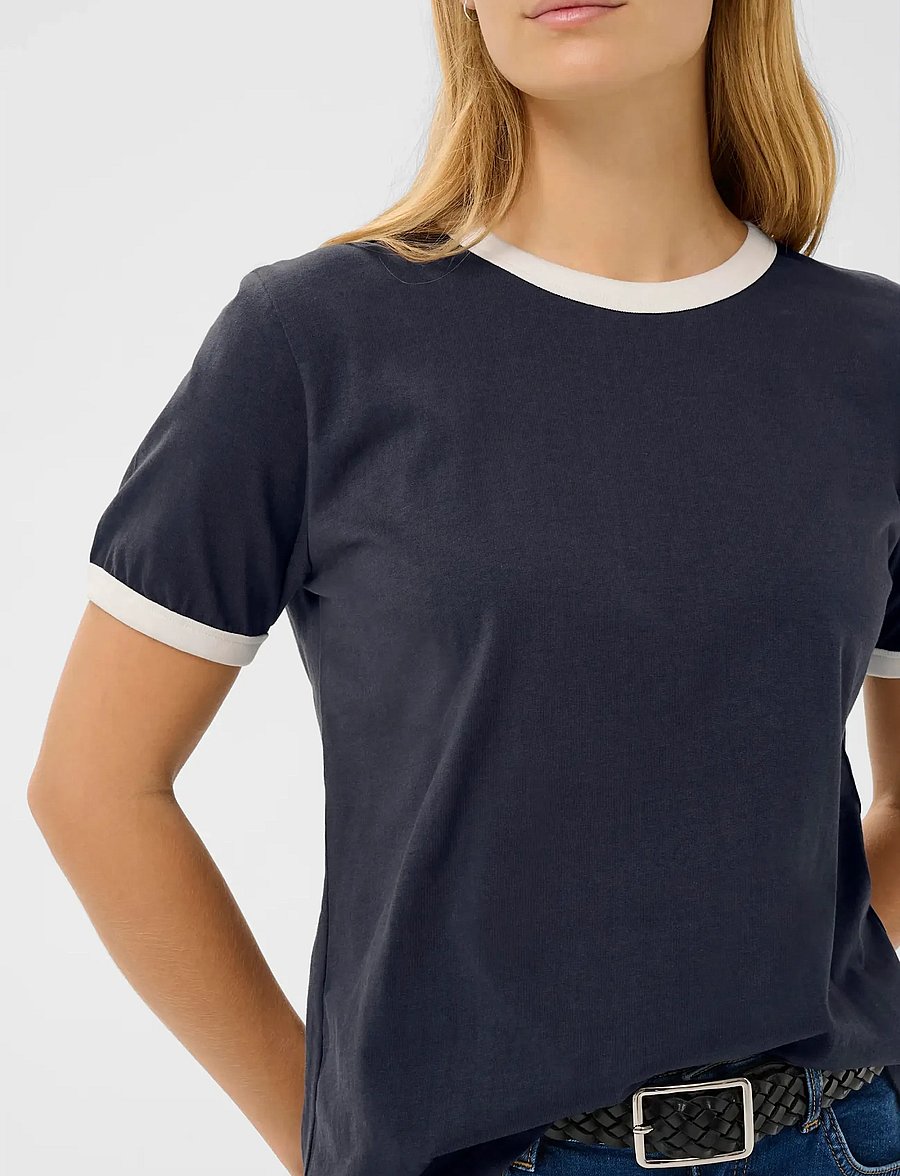 Part Two - AngelitaPW TS - t-shirts - navy/whisper white - 5