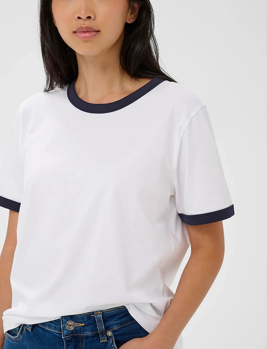 Part Two - AngelitaPW TS - t-shirts - white/after midnight - 5