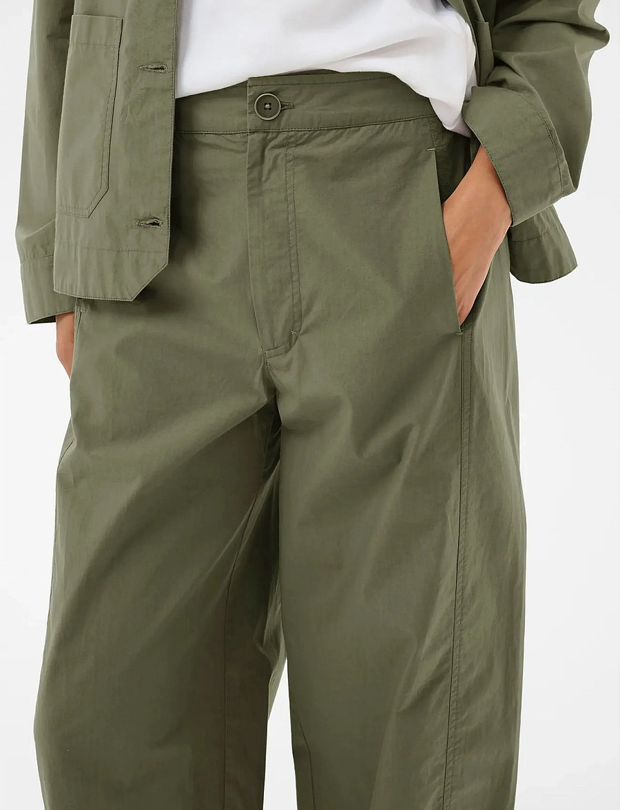 Part Two - AtimasPW PA - barrel trousers - smokey olive - 4