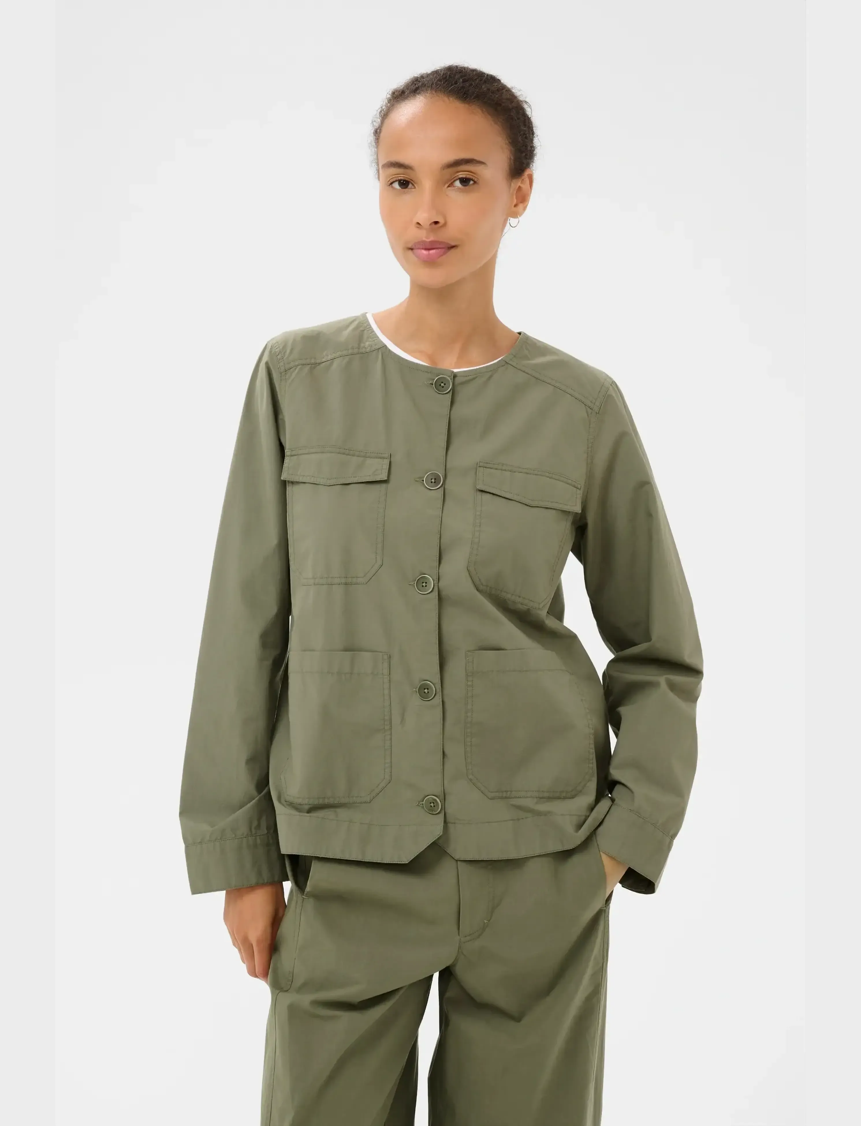 Part Two AzizaPW JA - Kläder - SMOKEY OLIVE / khaki/green