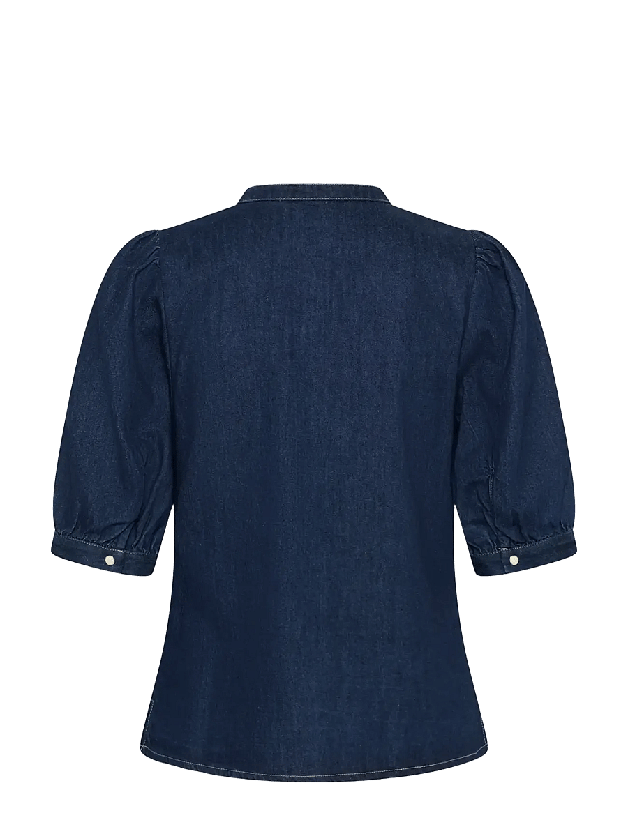 Part Two - AlesiaPW SH - denimskjorter - dark blue denim - 2