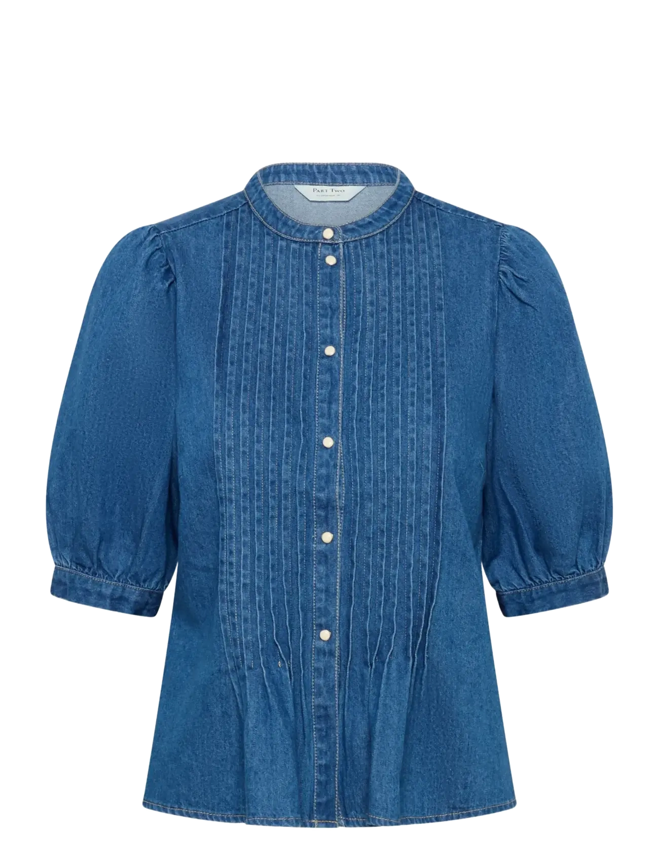 Part Two AlesiaPW SH - Kläder - MEDIUM BLUE DENIM / blue