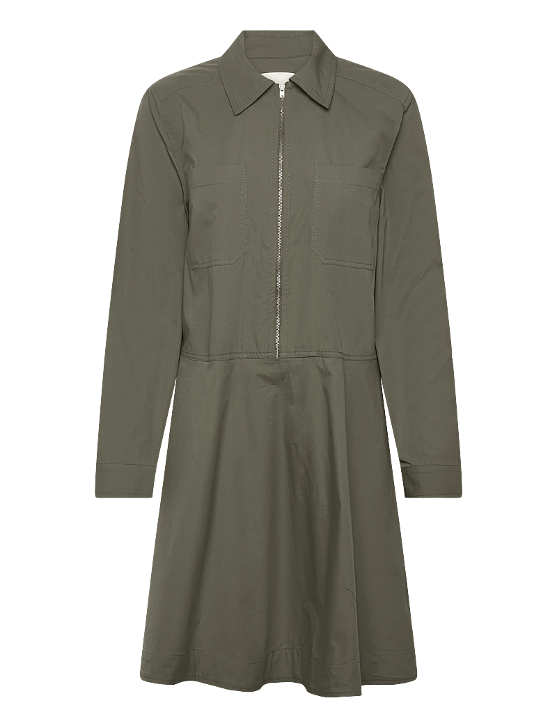 Part Two - AysePW DR - midi dresses - smokey olive - 1