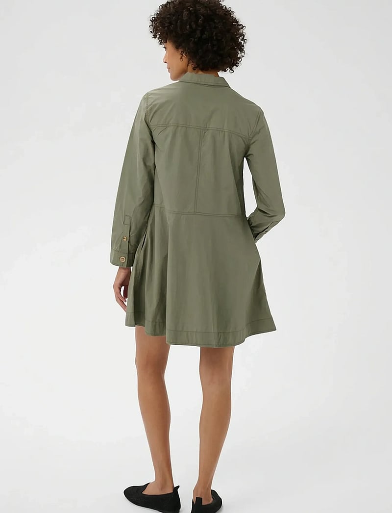 Part Two - AysePW DR - midi dresses - smokey olive - 4