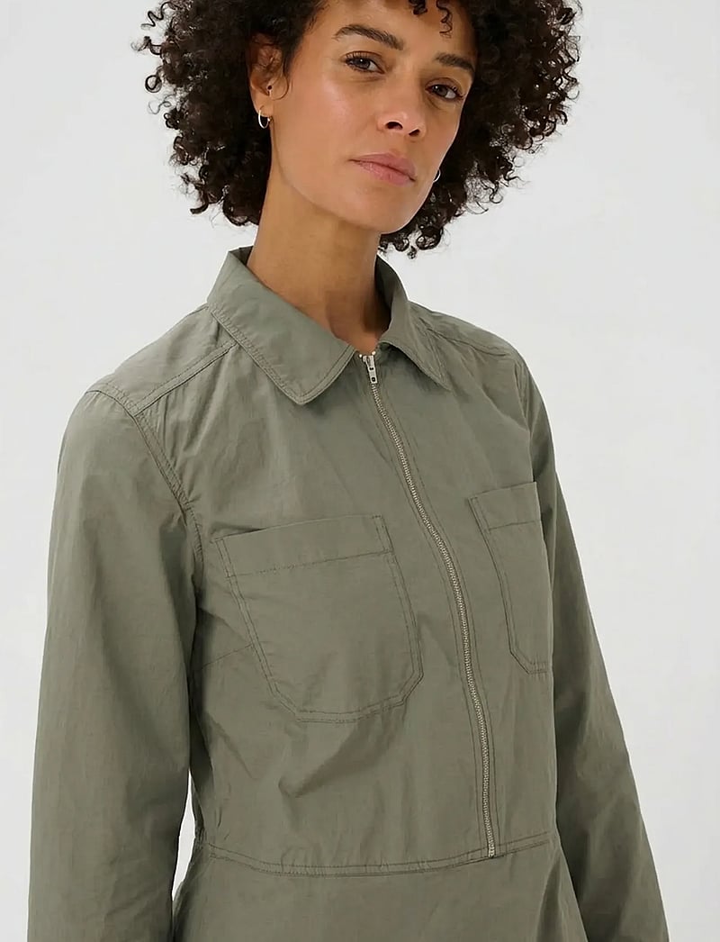 Part Two - AysePW DR - midi dresses - smokey olive - 5