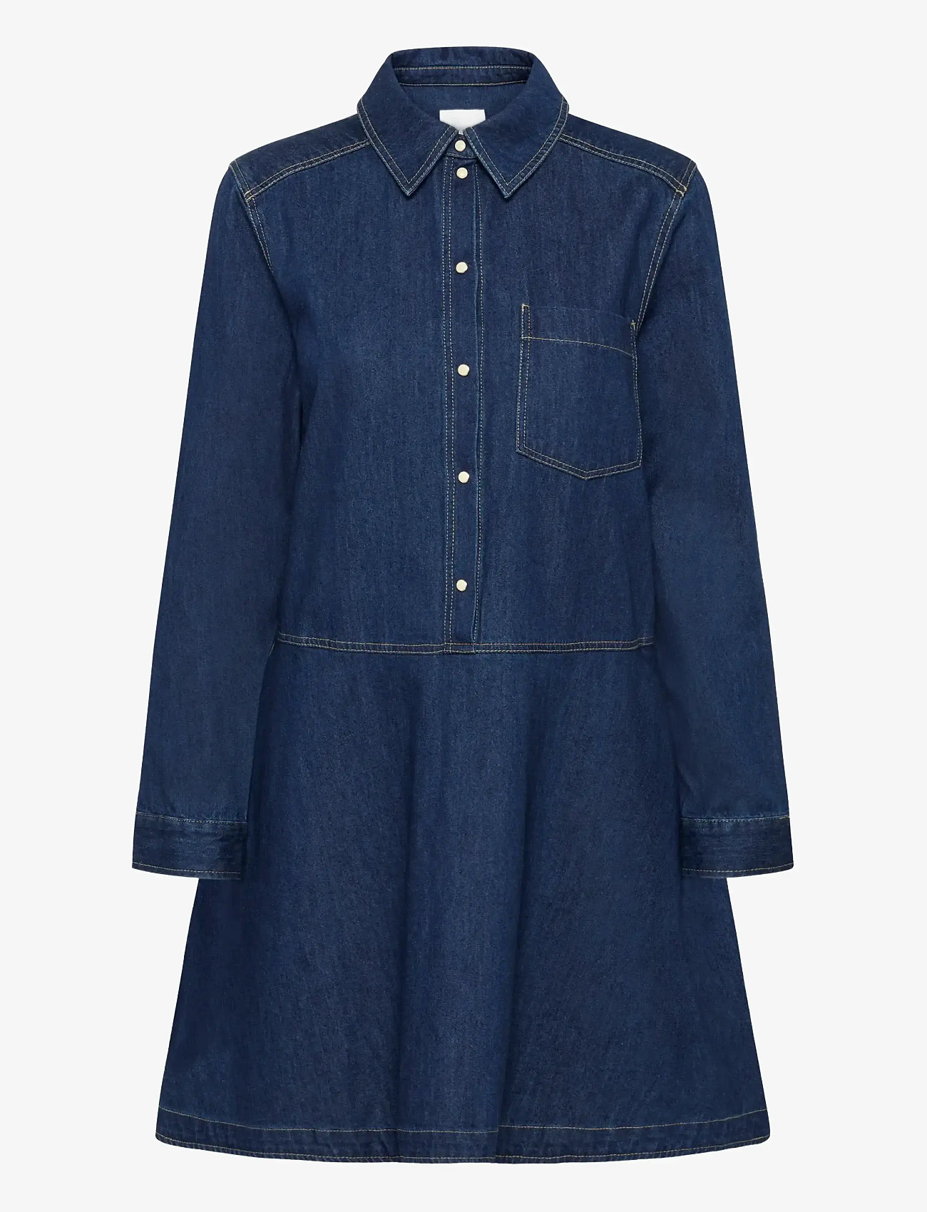 Part Two - AugustinePW DR - jeansjurken - dark blue denim - 1