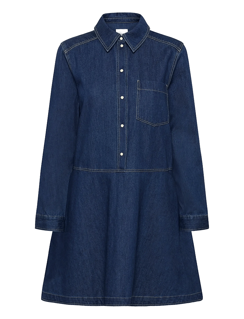 Part Two - AugustinePW DR - hemdkleider - dark blue denim - 1