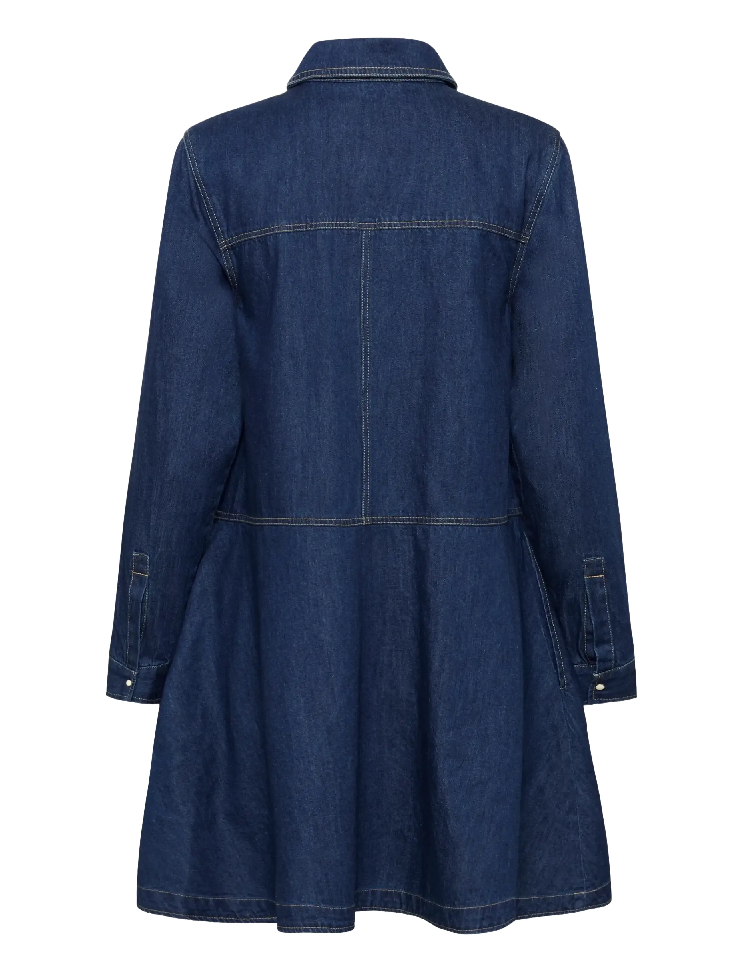 Part Two - AugustinePW DR - denim dresses - dark blue denim - 2