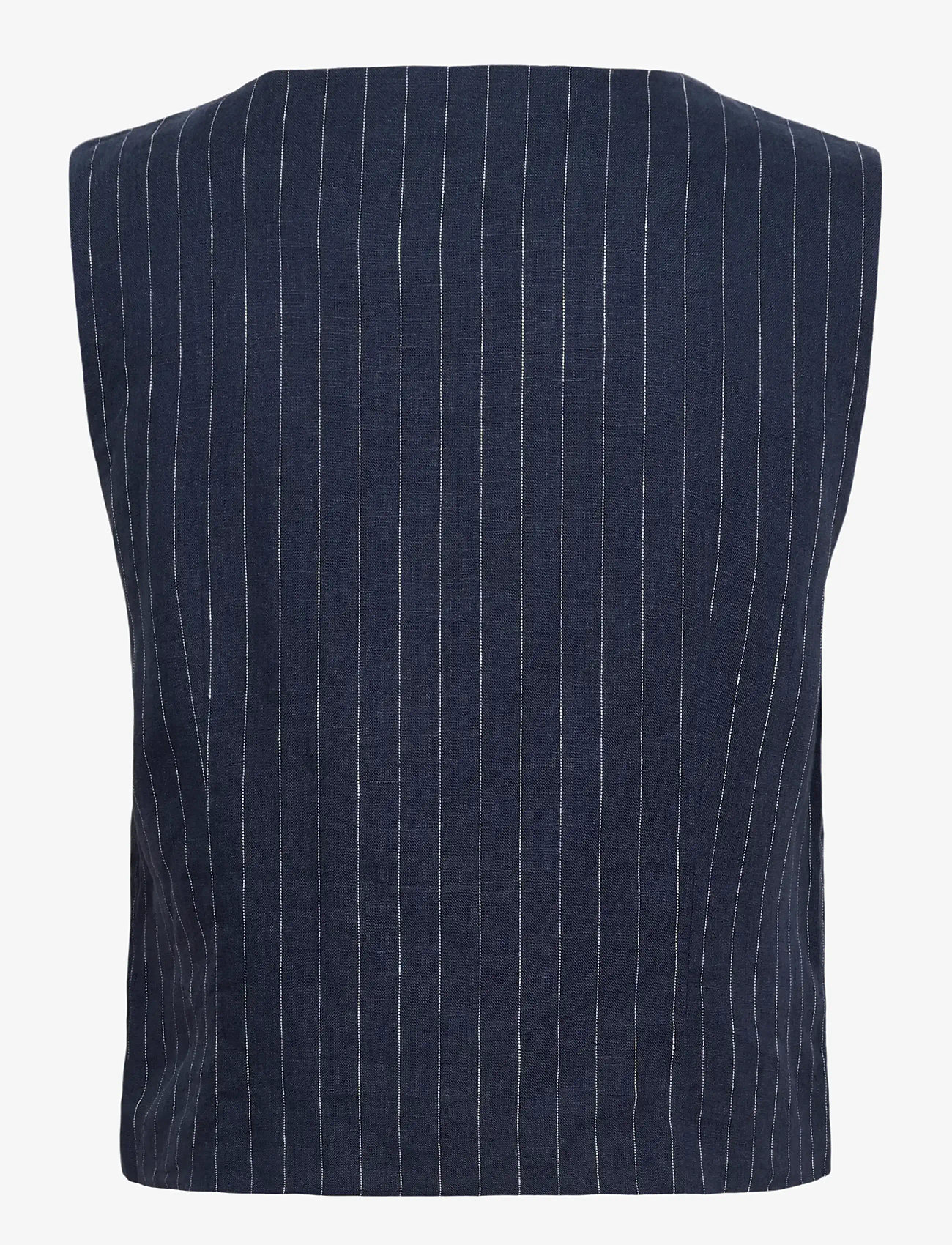 Part Two - AzaniaPW WA - sleeveless tops - blue nights pinstripe - 2