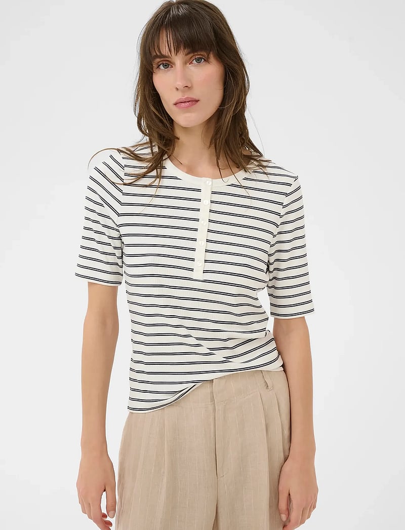 Part Two - AngelinaPW TS - t-shirts - black stripe - 3