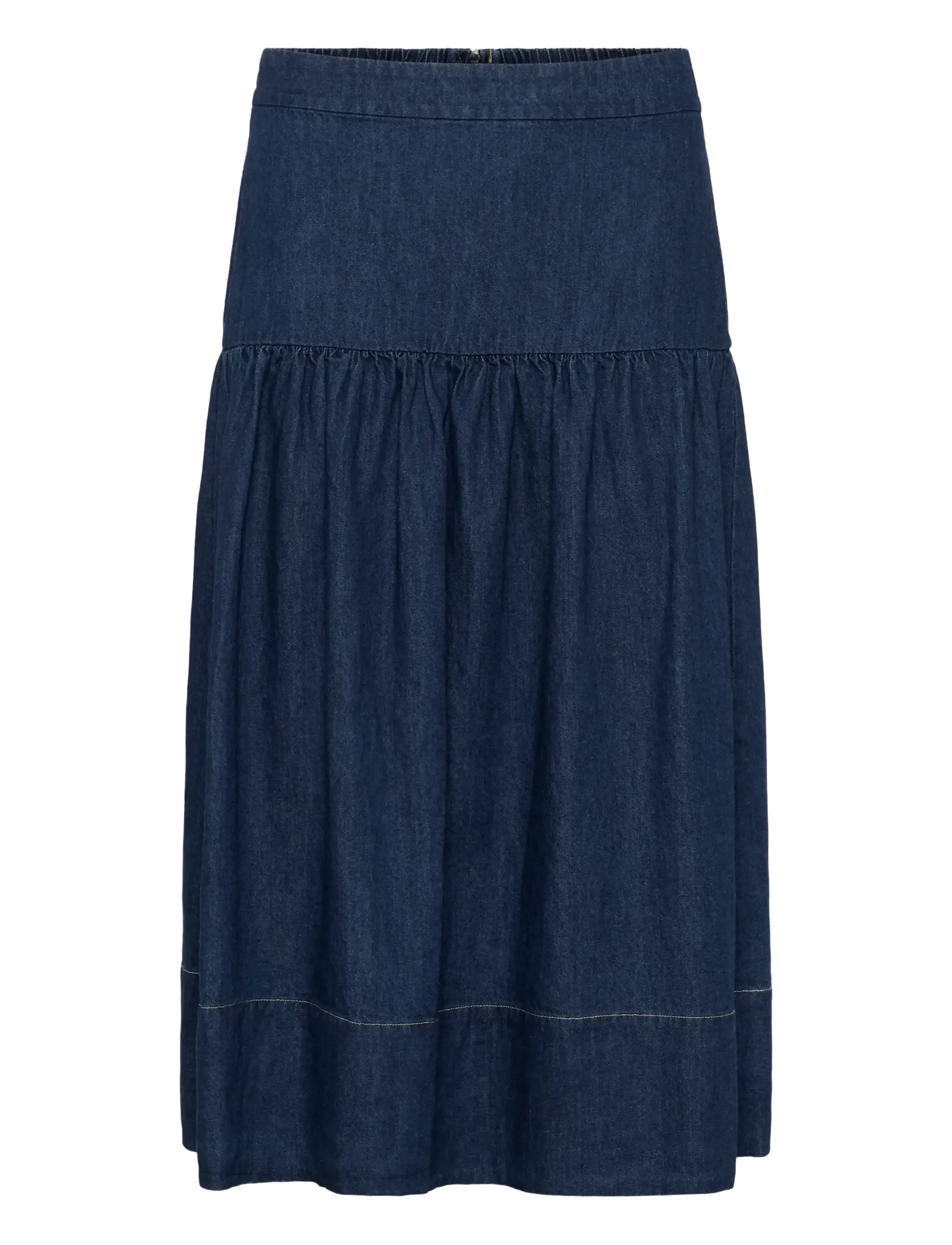 Part Two NelliaPW SK - Denimnederdele - DARK BLUE DENIM / navy