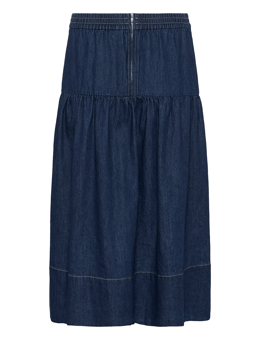 Part Two - NelliaPW SK - denim skirts - dark blue denim - 2