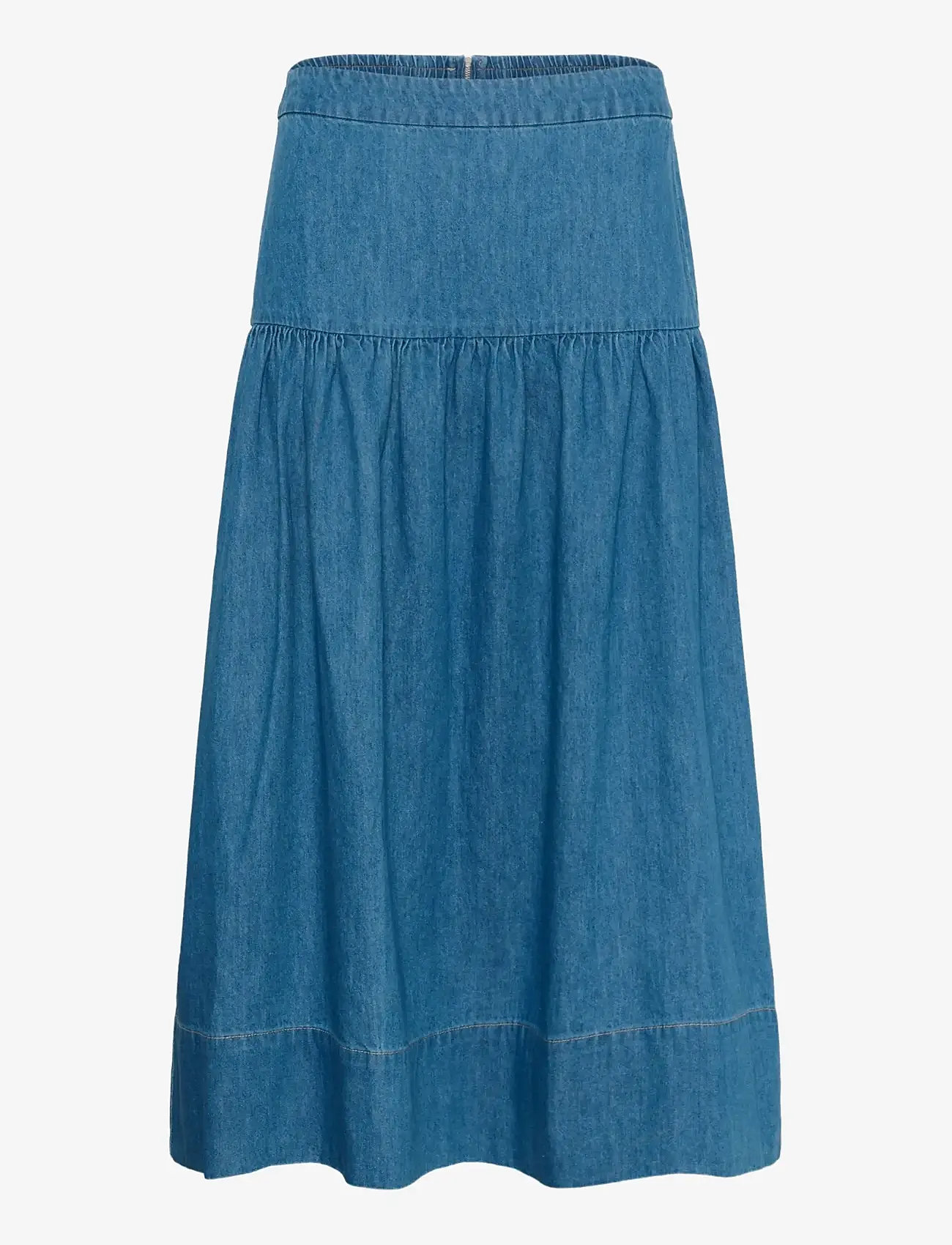 Part Two - NelliaPW SK - jeansröcke - medium blue denim - 1