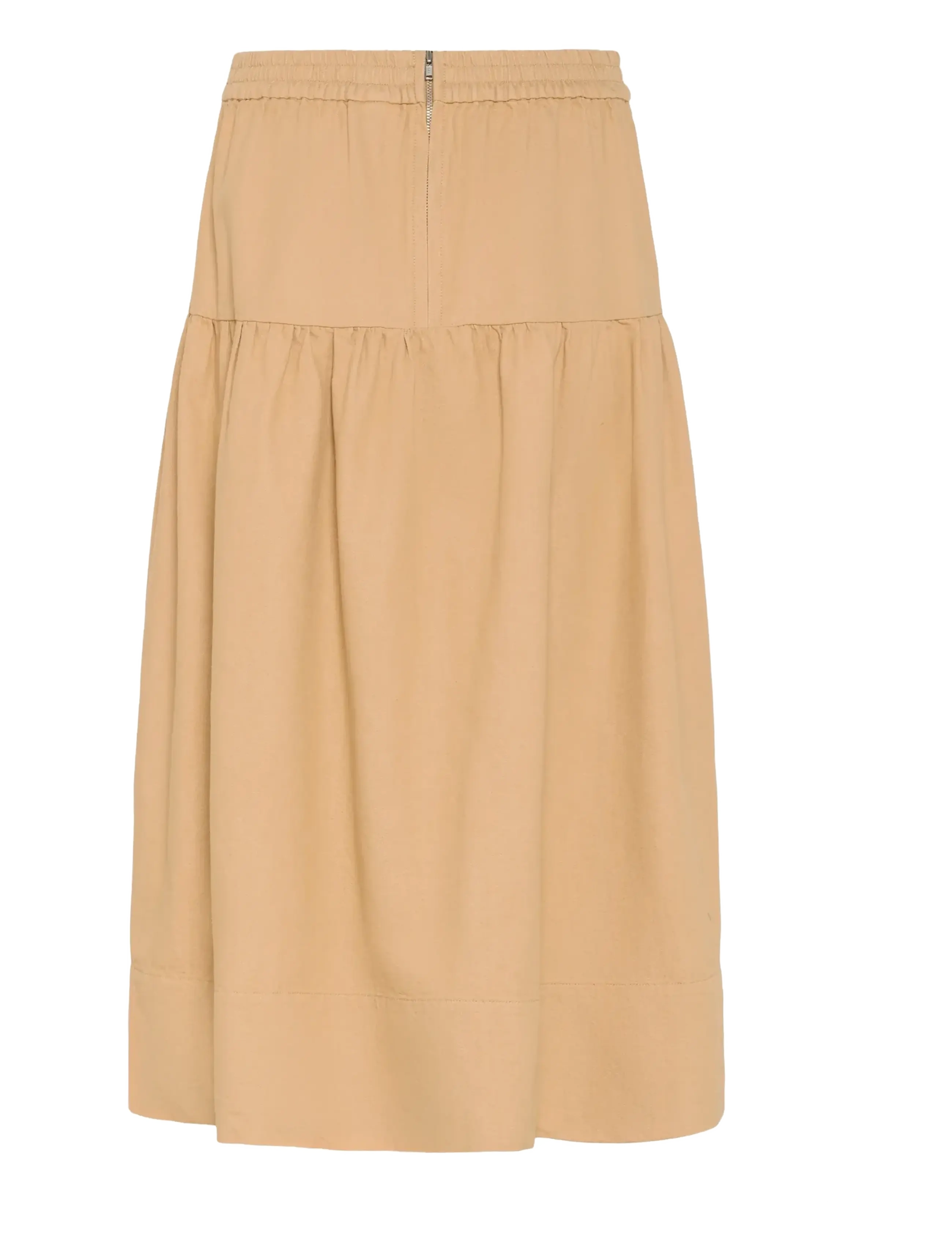 Part Two - NelliaPW SK - denim skirts - travertine - 2