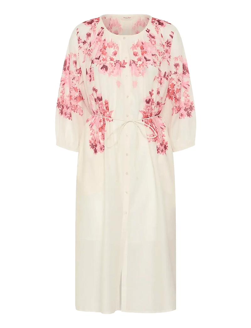 Part Two - AvandiPW DR - sommarklänningar - pink shadow flower print - 1