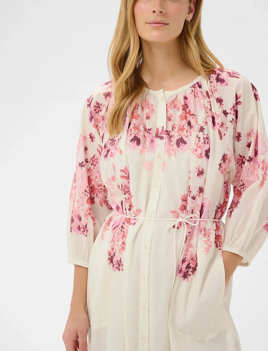 Part Two - AvandiPW DR - summer dresses - pink shadow flower print - 5